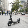 Joyor C10-E ABE Electric Scooter with 500W Motor, Foldable Design and Long Range Battery.