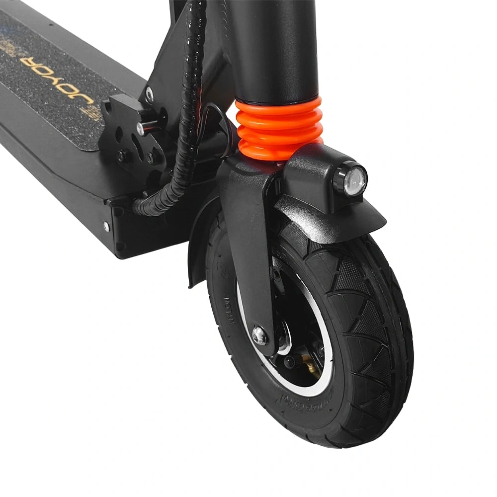 JOYOR F5 Electric Scooter for Adults | Foldable Urban Commuter Scooter with Comfortable Suspension & Reliable Performance