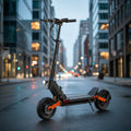Joyor S8-S-Z electric scooter featuring durable off-road tires, dual suspension system, powerful performance, and smooth urban mobility.