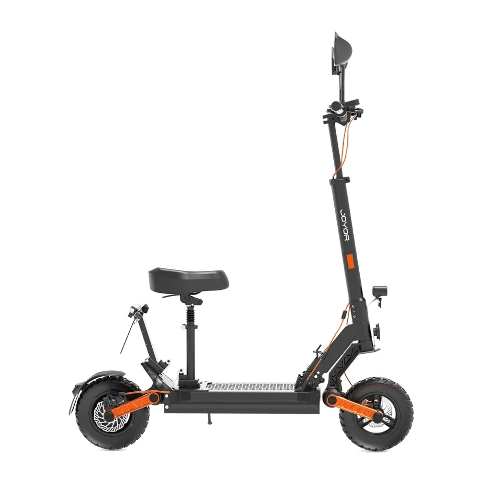 JOYOR S8E EEC Electric Scooter with Seat | Long-Range Touring Scooter with All-Terrain Tires & Enhanced Comfort