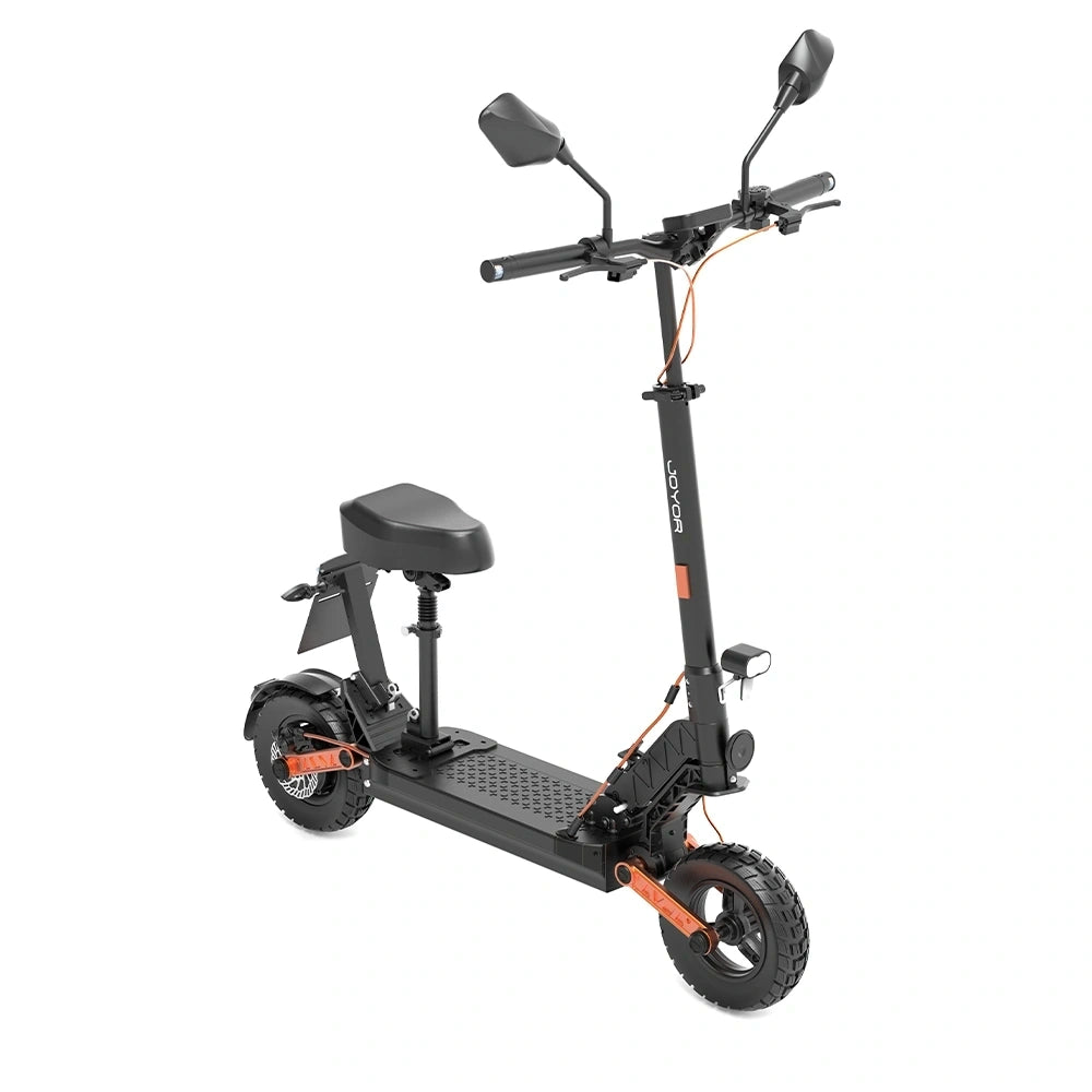 JOYOR S8E EEC Electric Scooter with Seat | Long-Range Touring Scooter with All-Terrain Tires & Enhanced Comfort