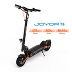 JOYOR T6 Electric Scooter | High-Performance Commuter Scooter with Powerful Motor, Long Range & All-Terrain Design
