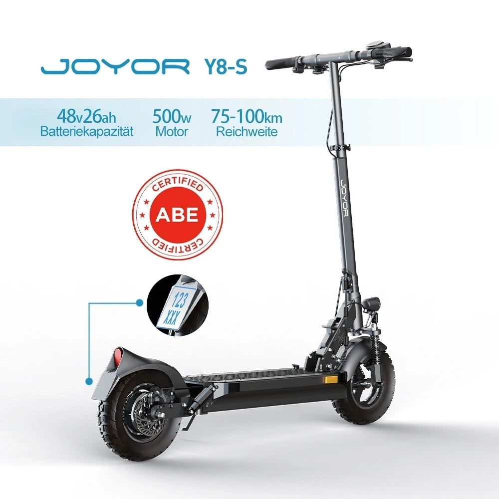 JOYOR Y8-S ABE Electric Scooter for Adults | Powerful Motor, Long Range & Premium Urban Riding Experience